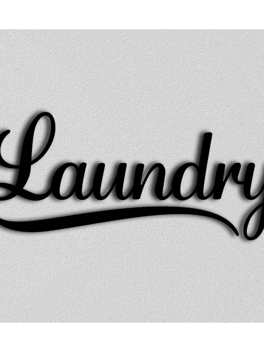 Laundry Sticker – Vinyl Decal for Laptop – Removable Waterproof Sticker for Stor